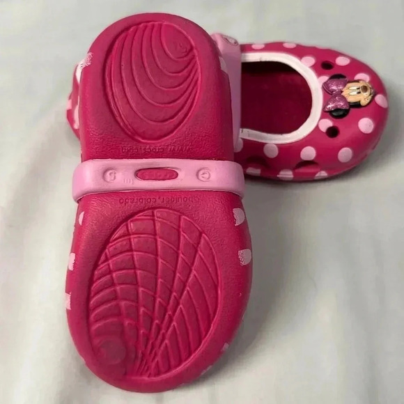 CROCS X Disney - Minnie Mouse Mary Janes - Size C5 - Picture 5 of 6